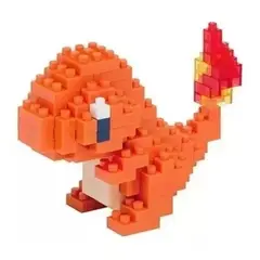 TEEMY - Mini Bloques Pokemon Charmander Figura 3d Armable