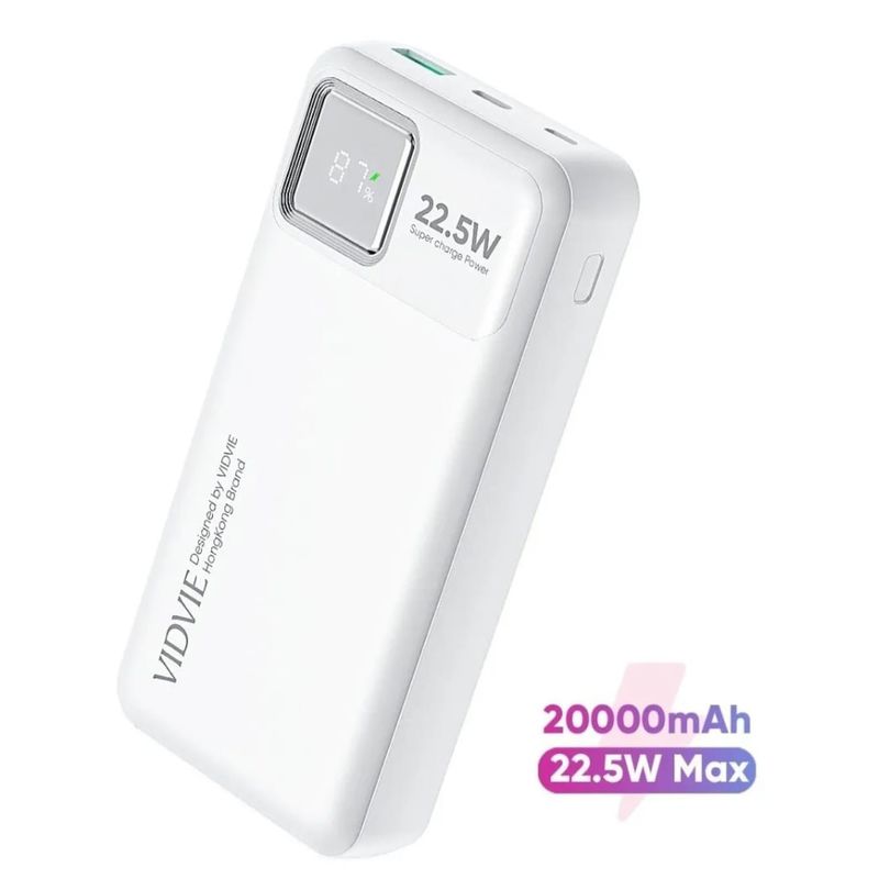 GENERICO - Cargador Batería Externa Digital Portátil Ultra Rápida 20000 mAh