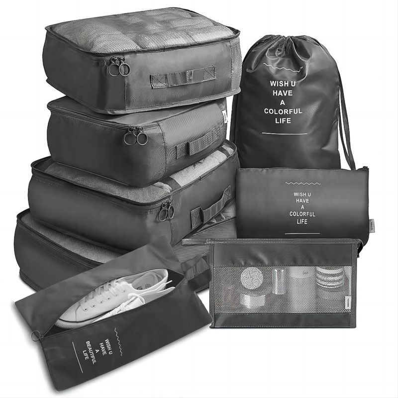 MUNDO MAGIA - Organizador Maleta Set 8 Bolsas Casatua Viaje Equipaje