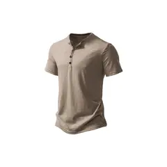 EDWINAYY - Camisa Elegante Casual De Manga Corto Para Hombre