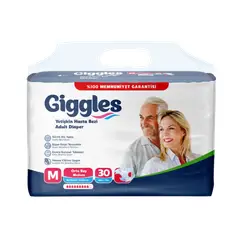 GENERICO - GIGGLES PAÑAL M X 30 UN