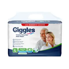 GENERICO - GIGGLES PAÑAL L X 30 UN