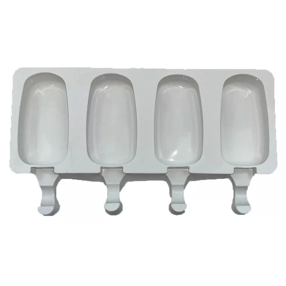 GENERICO - Moldes De Silicona Para Helados Molde Paletas Helado 4 Blanco