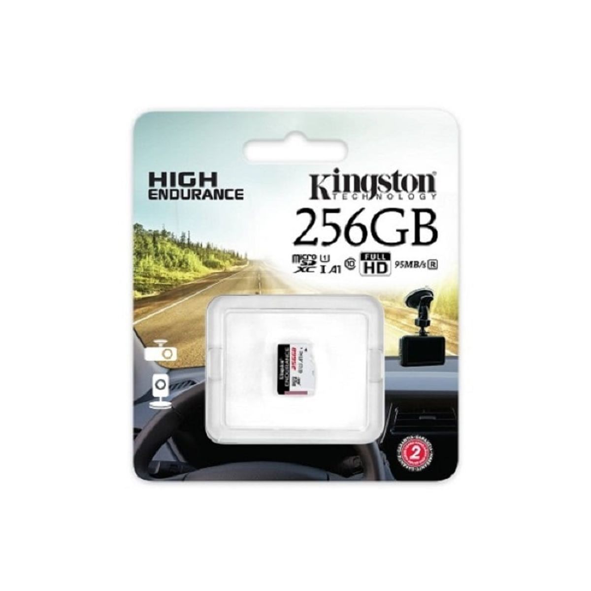 KINGSTON - Memoria MicroSD Kingston Endurance 256Gb UHS-I Lec 95MB/s Esc 45MB/s