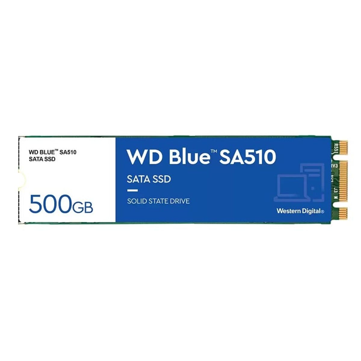 WESTERN DIGITAL - Unidad SSD Western Digital Blue SA510 500Gb 2.5 7mm SATA 3 6Gb/s