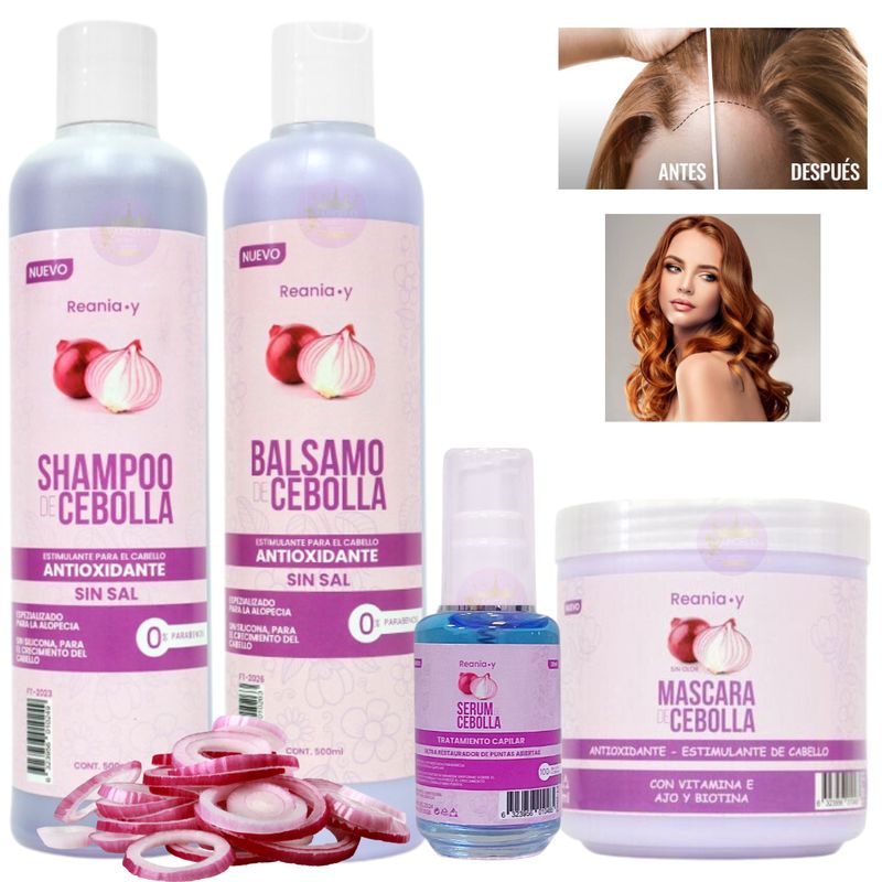 GENERICO - Shampoo Acondicionador Mascara Pack de Alopecia