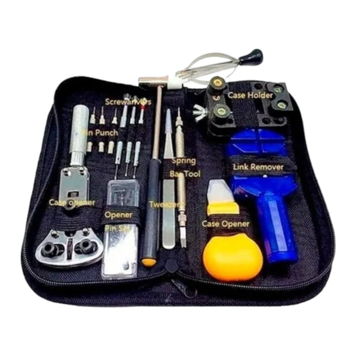 GENERICO - KIT 16 HERRAMIENTAS RELOJES RELOJ + FUNDA AM71