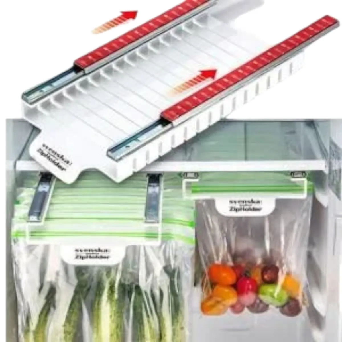 GENERICO - AHORRADOR ESPACIO DE REFRIGERADOR CON RIELES AK94.