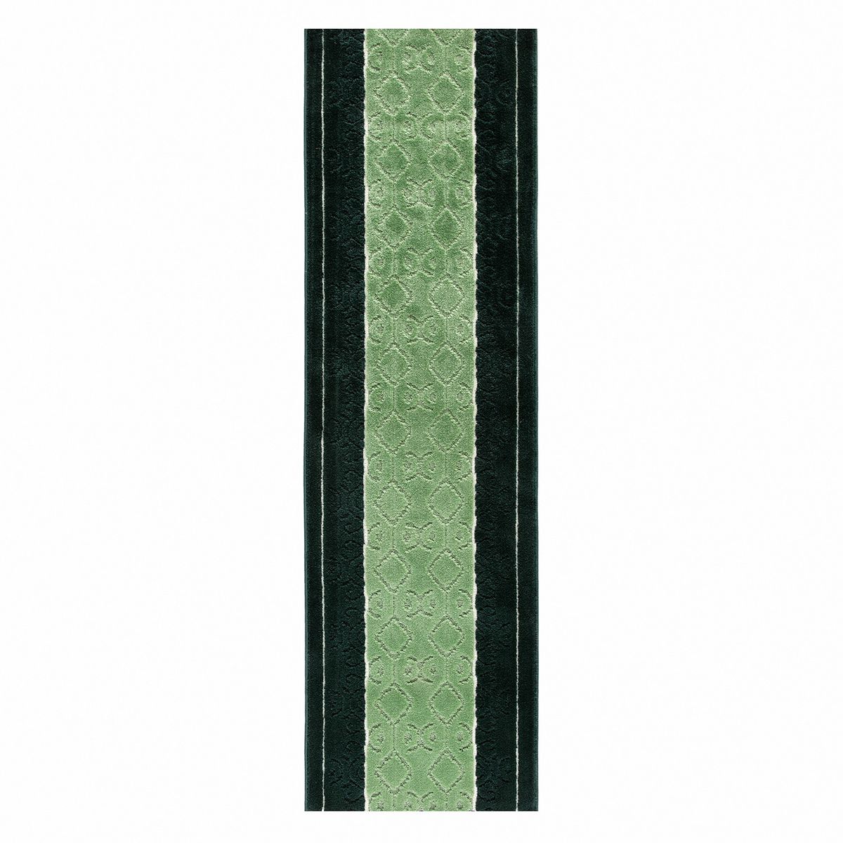 MROTTO - Alfombra Pasillo Verde 70 cm x 3 metros ANTIDESLIZANTE Sin Overlock