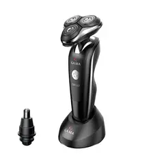 GAMA - Afeitadora Electrica Sport 1527 USB Wet&Dry Black Con Trimmer