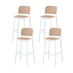 CORI CORI - Pack 4 Taburetes Delta Blanco (65cm)