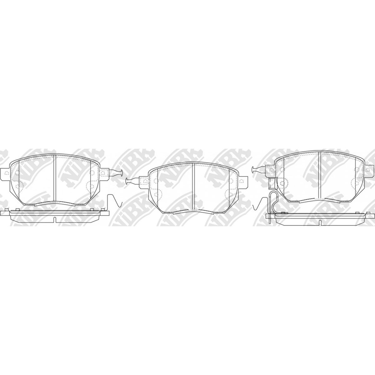 GENERICO - Pastillas Delanteras Nissan Murano 2006 - 2014