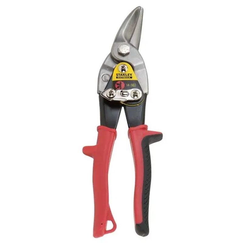 STANLEY - TIJERA CORTALATAS AVIACION STANLEY ROJA IZQ