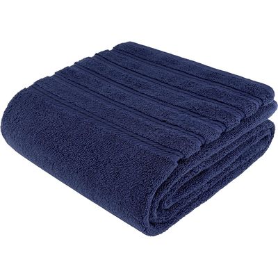 Imagen 2 del producto Toallon de Baño 100% Algodón 88x177 cm 600 gsm Navy Blue