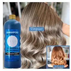 PROLISS - Shampoo Matizador y tonalizador azul 1 litro