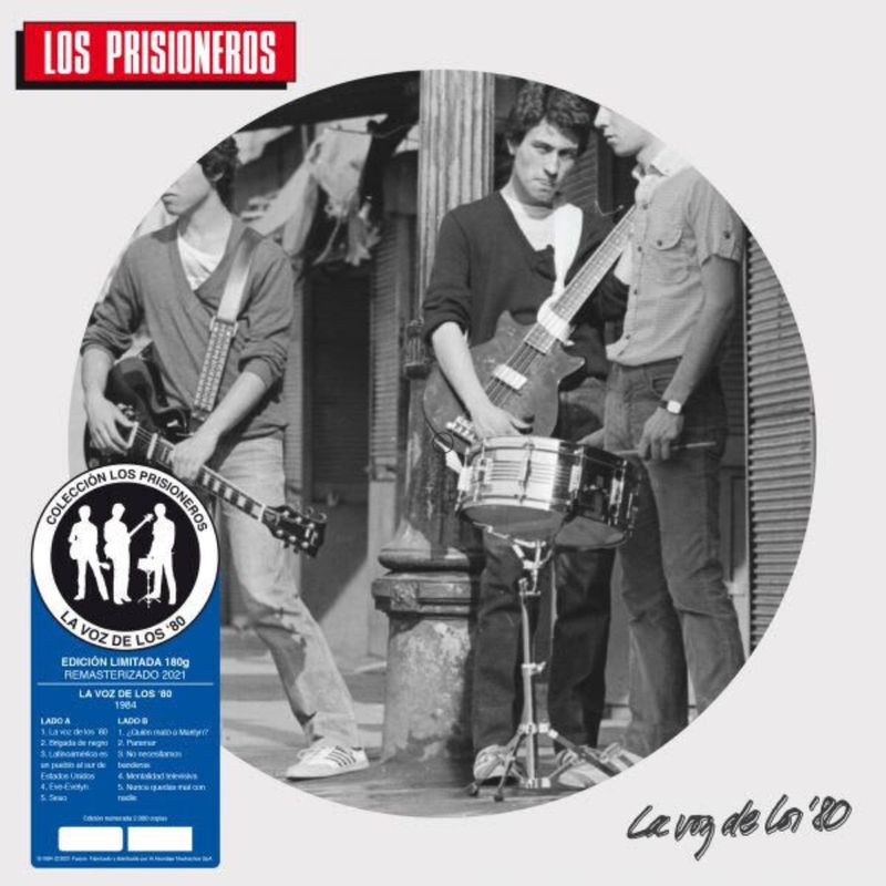 GRUPO LASER DISC - VINILO LOS PRISIONEROS/ LA VOZ DE LOS 80 (PICTURE VINIL) 1LP