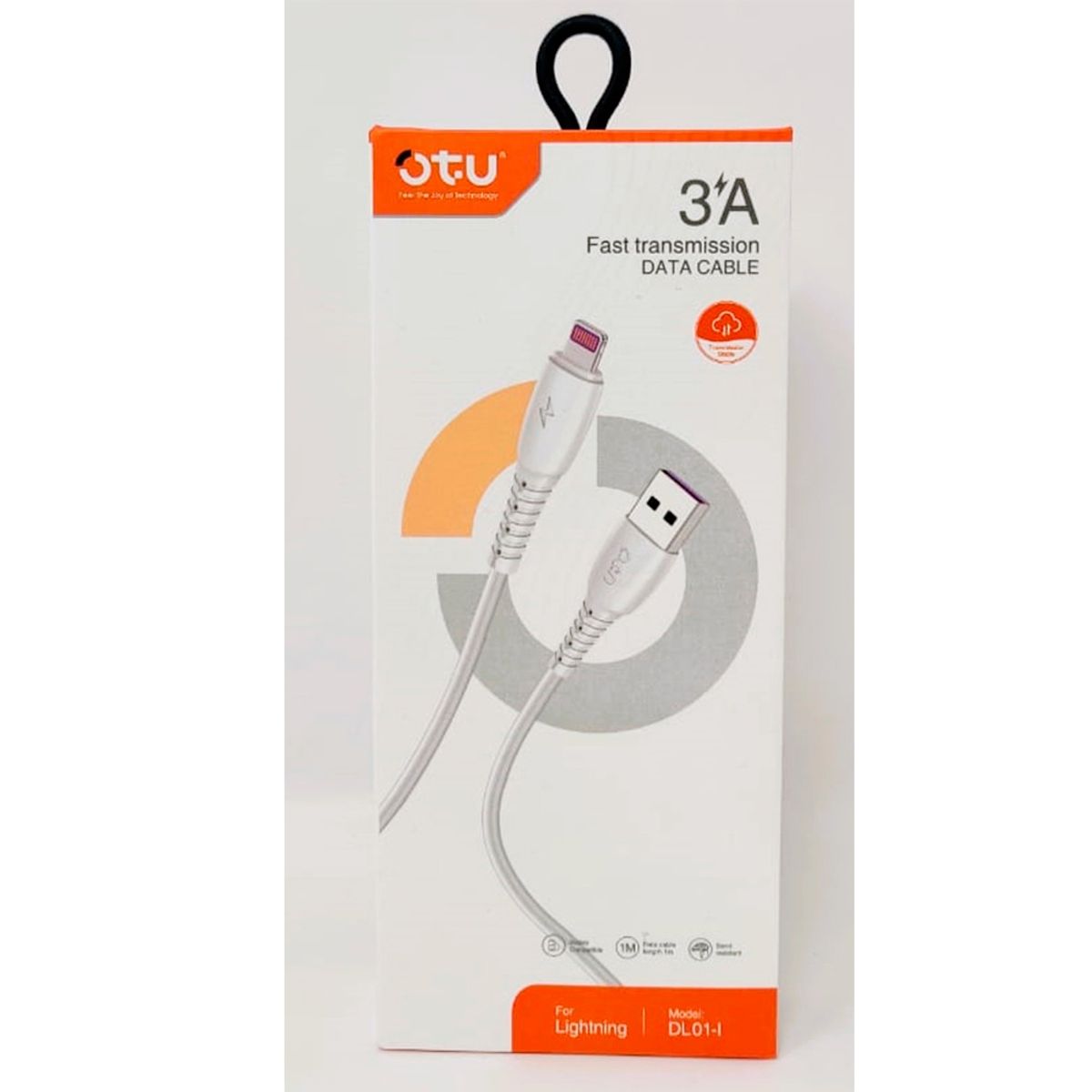 GENERICO - Cable Fast Transmission Data 1m Lighting 3a