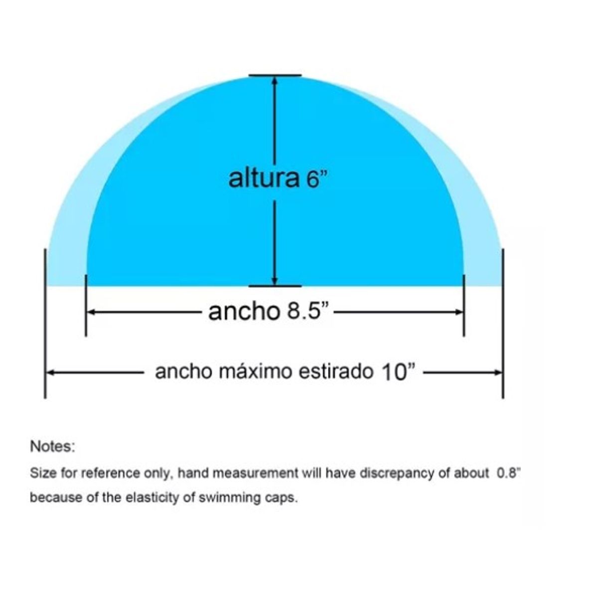 ESHOPANGIE - Gorro Natación Unisex Naylon Licra Piscina Baño Adulto Niño