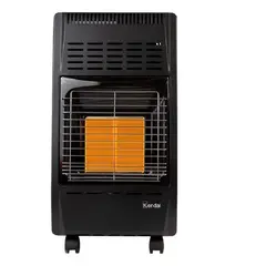 KENDAL - Estufa A Gas 5 Kg KG-5 Negro