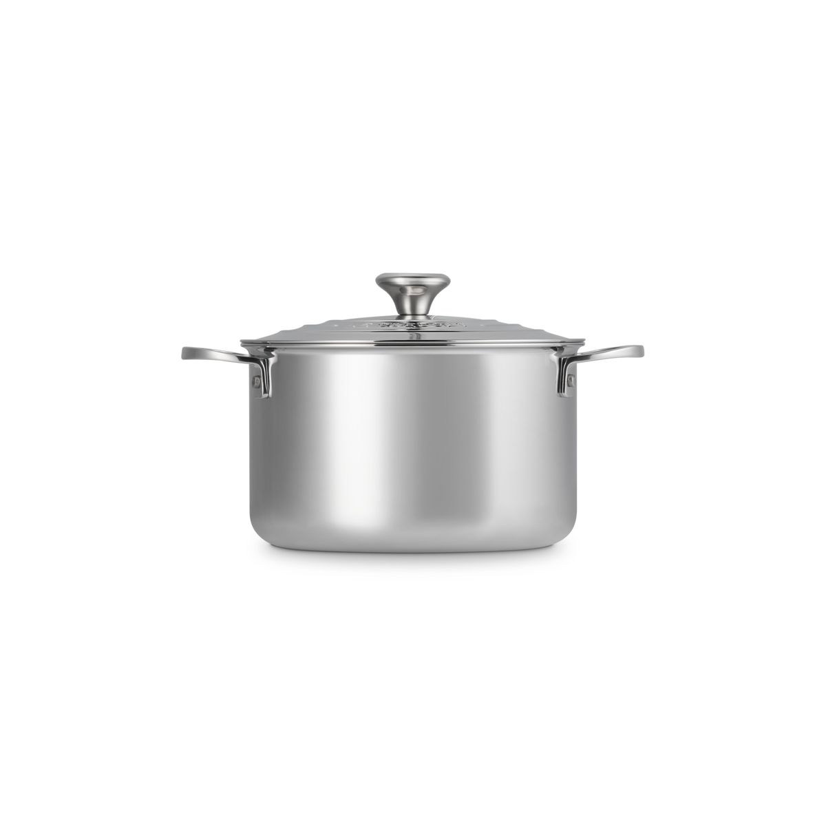 LE CREUSET - Cacerola alta con tapa de Acero Inoxidable 20Cm