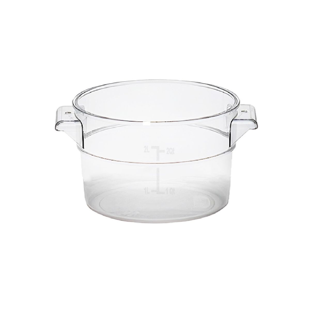 GASTROPLAST - CONTENEDOR POLICARBONATO REDONDO 2,1 LT GASTROPLAST