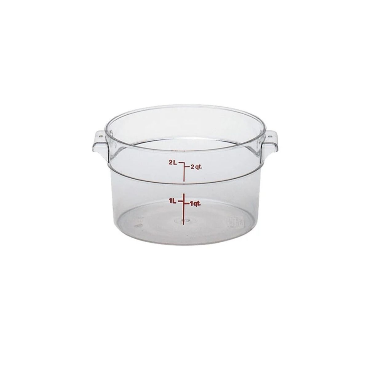 GASTROPLAST - CONTENEDOR POLICARBONATO REDONDO 2,1 LT GASTROPLAST