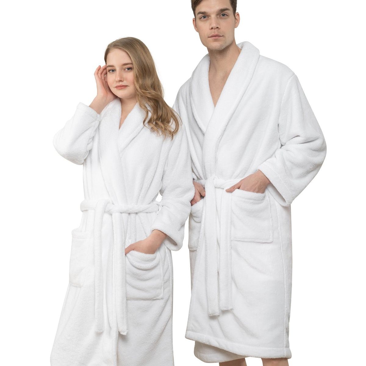 AMERICAN SOFT LINEN - Bata de baño Unisex Welsoft