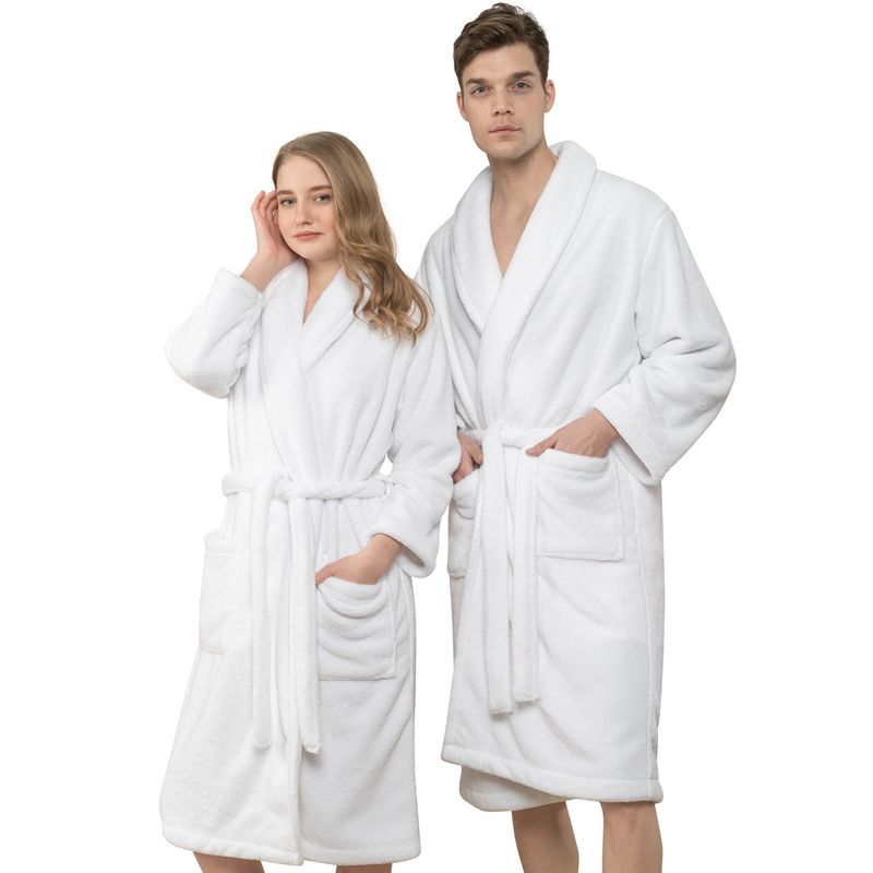 AMERICAN SOFT LINEN - Bata de baño Unisex Welsoft