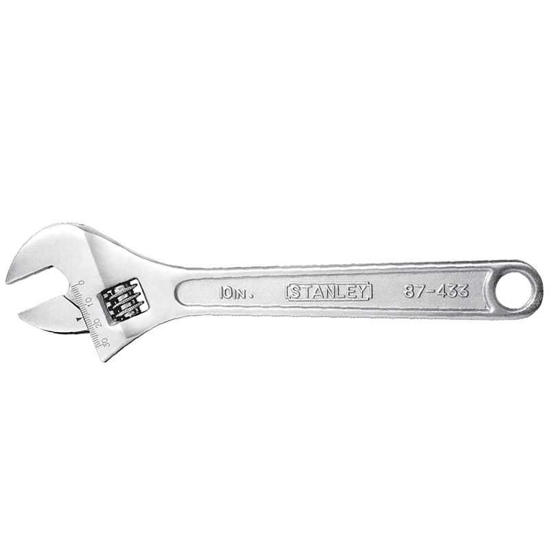 STANLEY - Llave Ajustable Cromada 10'' (250mm) STANLEY 87-433LA