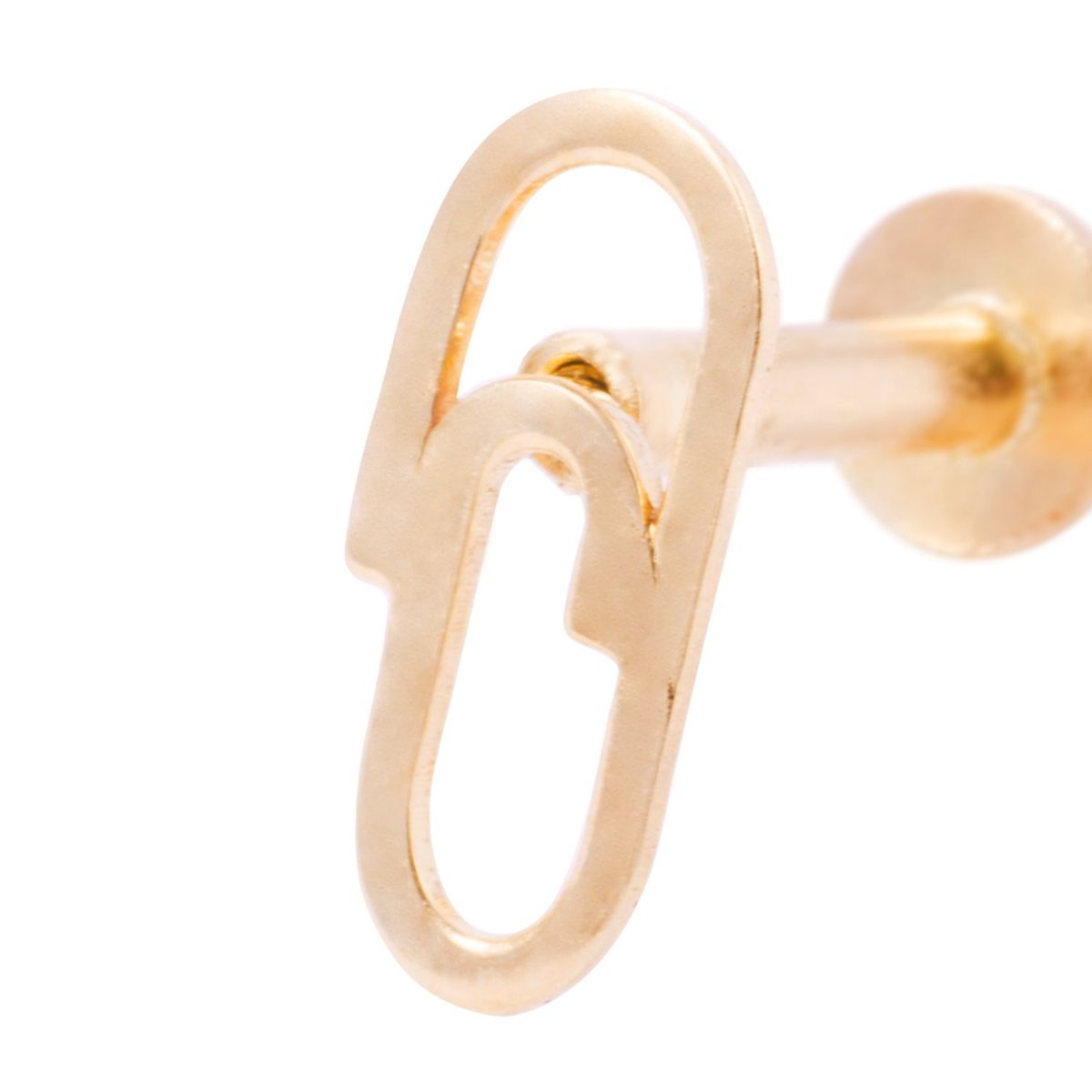 JB JOYAS BARON - Piercing de Oro de 9kt Modelo Clip
