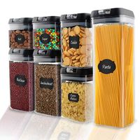 Pack de 7 Recipientes Comida Hermeticos Diferentes Tamaños