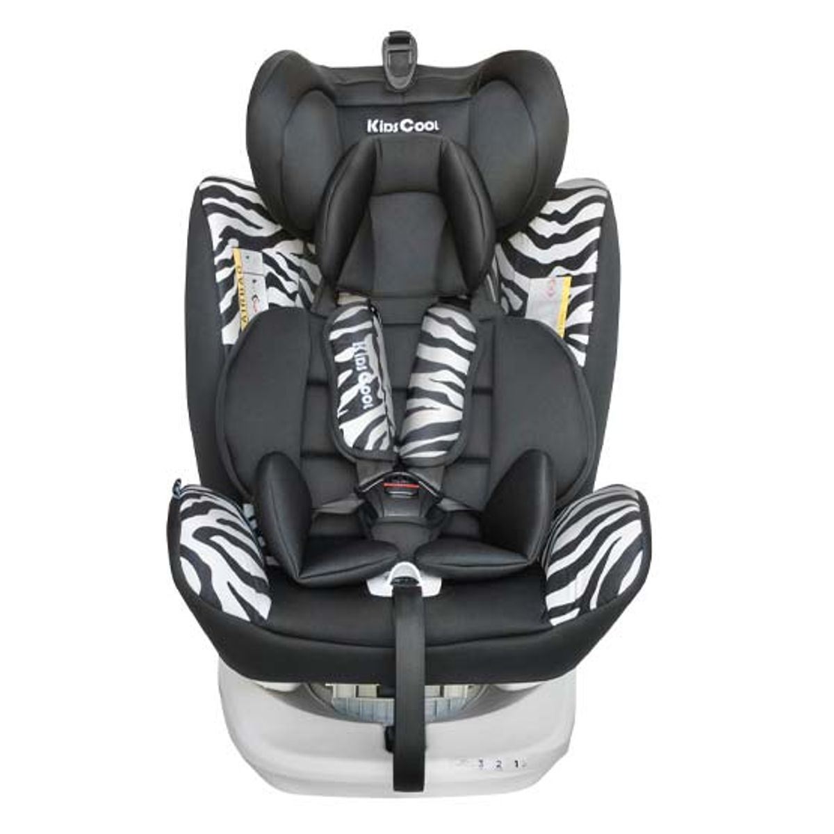 KIDSCOOL - Silla De Auto Giro 360° Cebra 4 Etapas