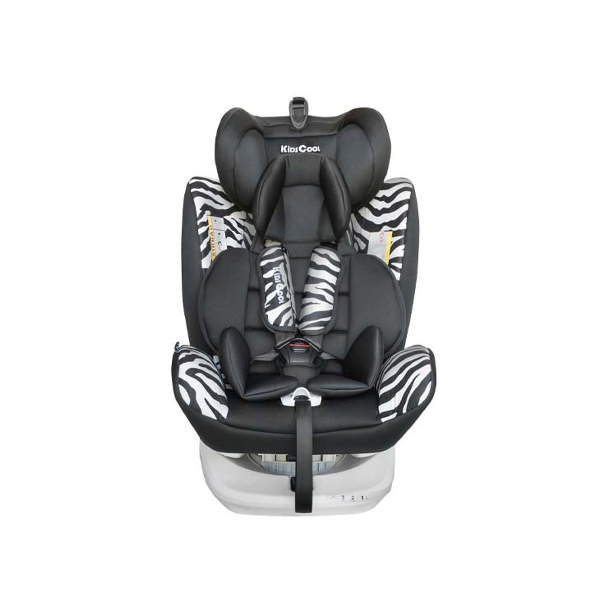 KIDSCOOL - Silla De Auto Giro 360° Cebra 4 Etapas