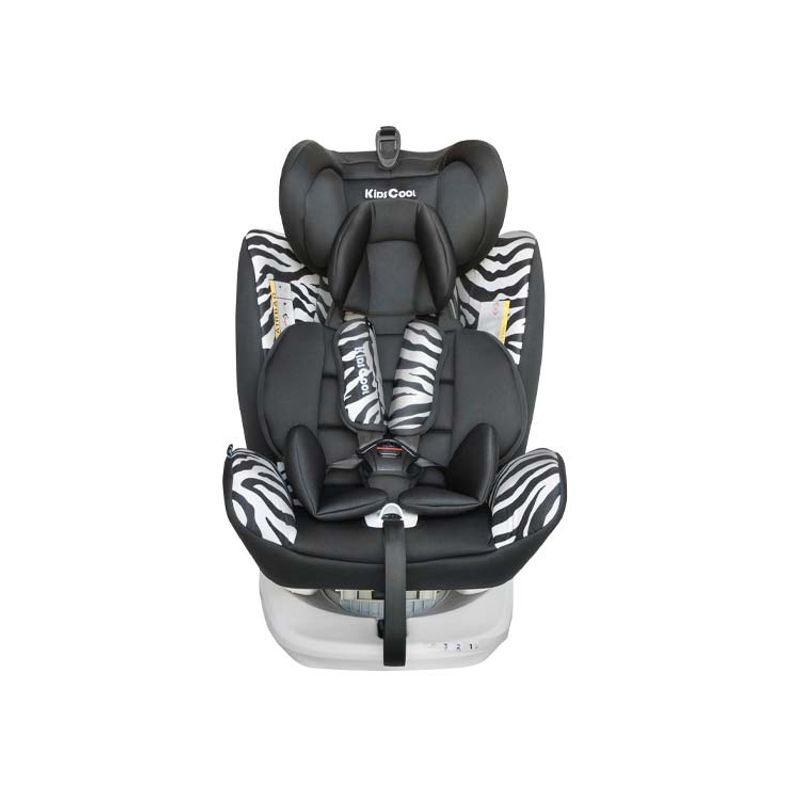 KIDSCOOL - SILLA DE AUTO 360 ETAPA 0-1-2-3 CEBRA