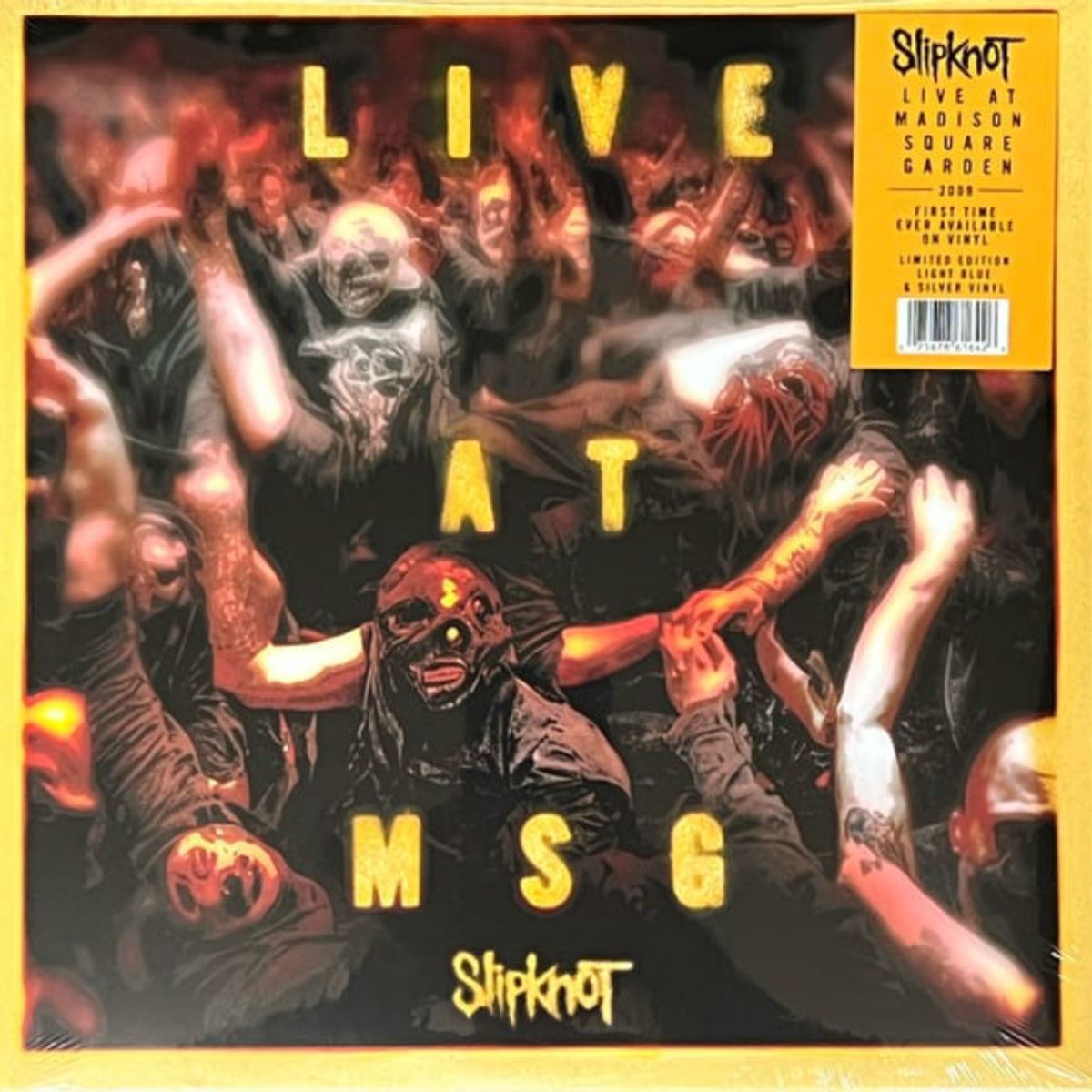 GRUPO LASER DISC - VINILO SLIPKNOT/ LIVE AT MSG, 2009 2LP