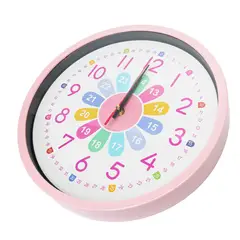 CHINITOWN - Reloj de Pared Infantil Rosa