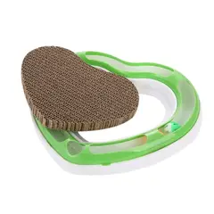 GENERICO - Juguete Interactivo Placa De Agarre Para Gatos Forma Corazon