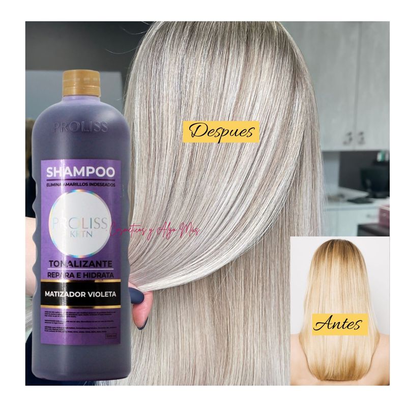 PROLISS - Champu Matizador tonalizador violeta proliss 1 litro