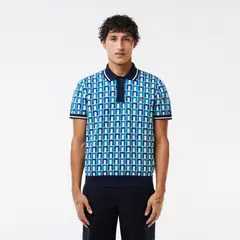 LACOSTE - Sweater Manga Corta Hombre AH7672 Azul