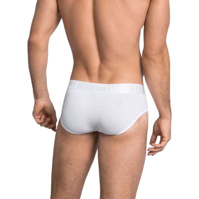 Imagen 2 del producto Bóxer brief de alta transpiración en microfibra ideal para uso diario 033278N Blanco