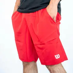 WILSON - Short Hombre Flex Rojo