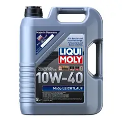 LIQUI MOLY - Aceite de Motor MoS2 Leichtlauf 10W-40 5L