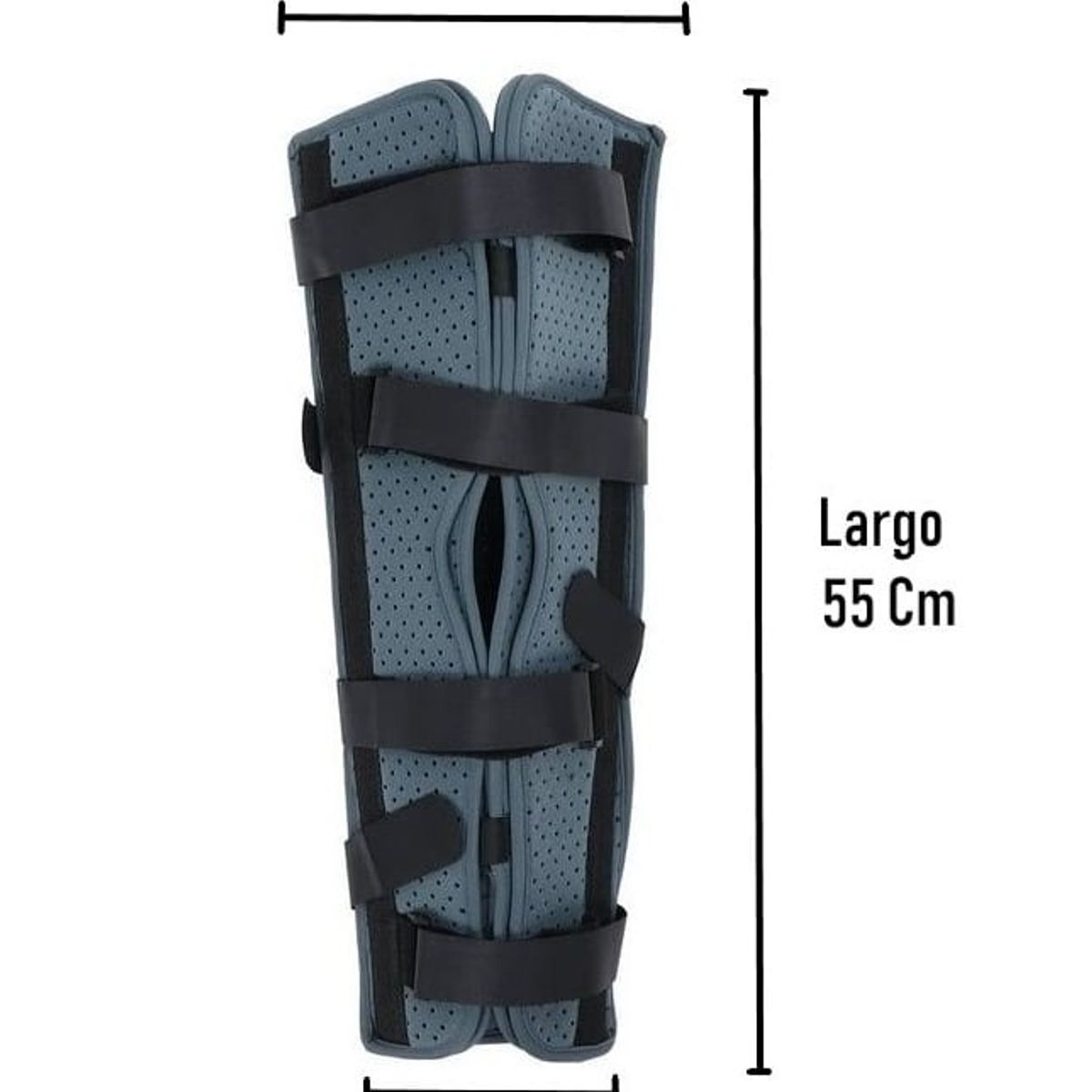 ONEDER - Inmovilizador De Rodilla Largo Con Velcro Ajustable Oneder Talla M