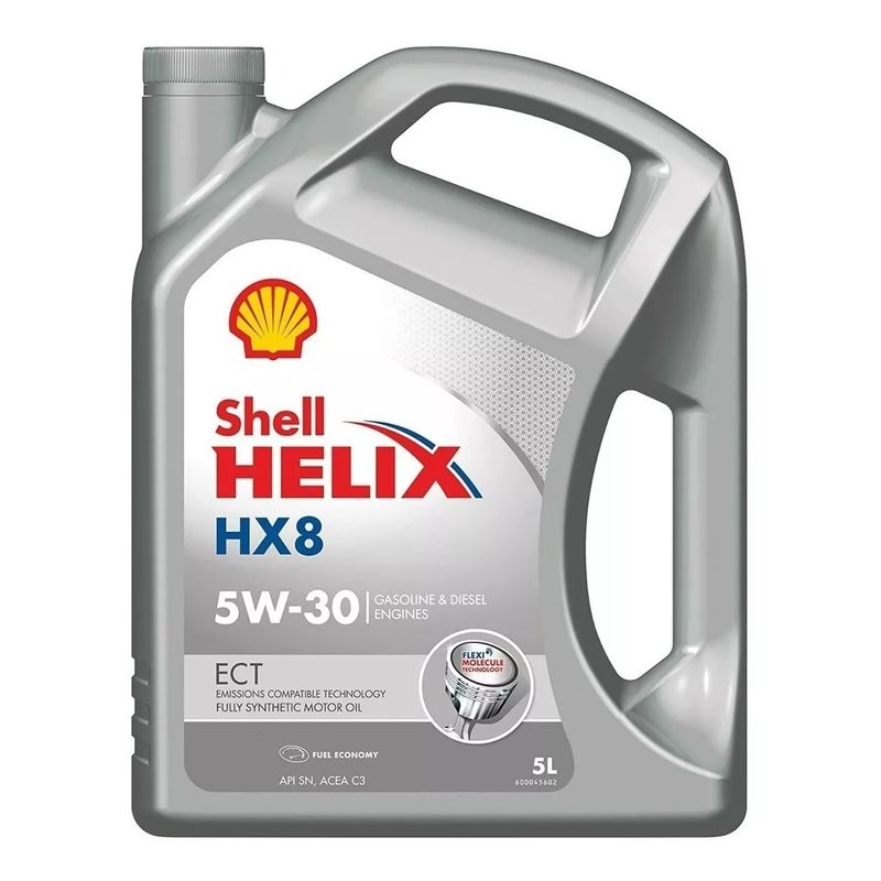 SHELL - Aceite de motor Shell Helix HX8 ECT 5W30 5L