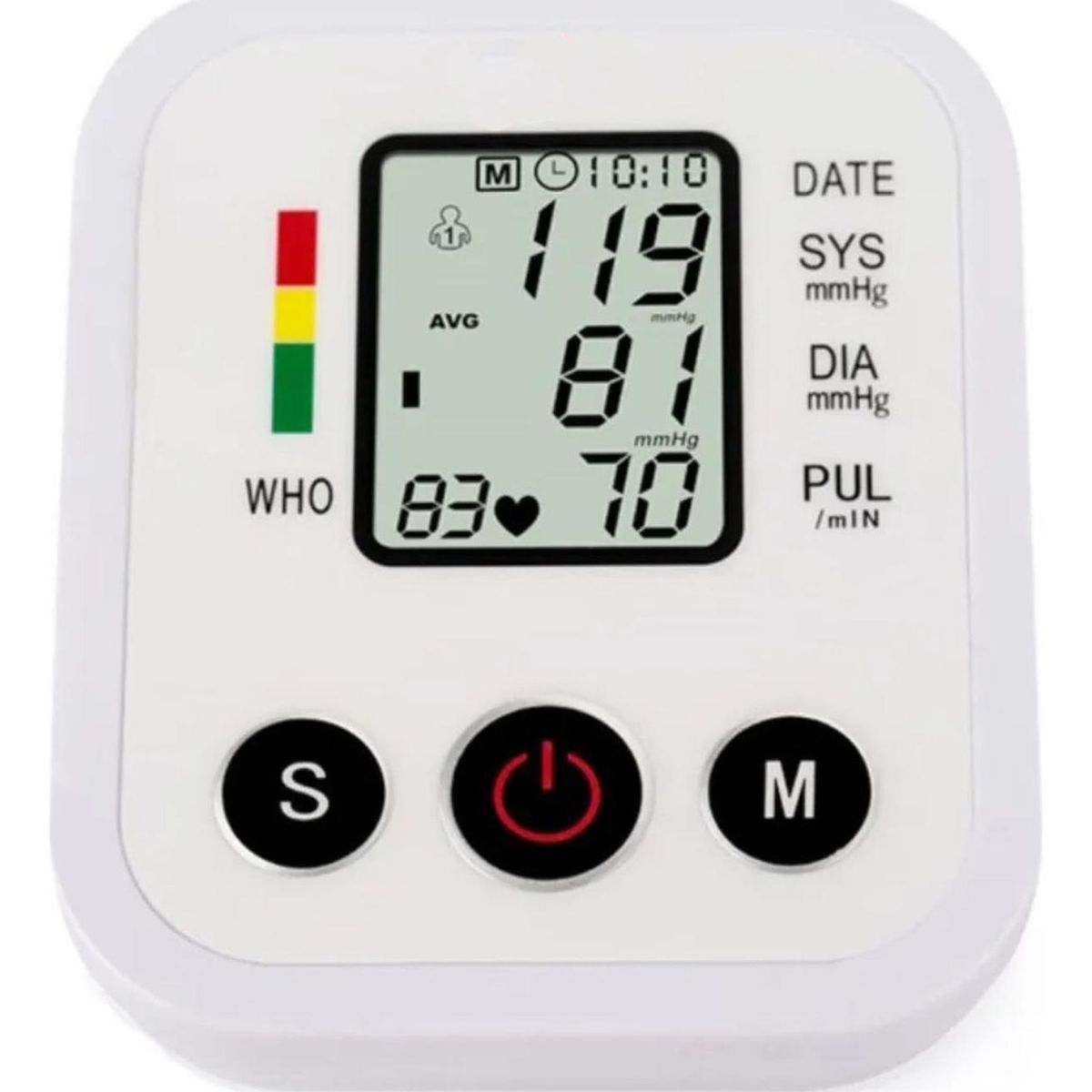 IMPORTCLICK - Toma Presión Digital Brazo Tensiómetro Digital - Blanco