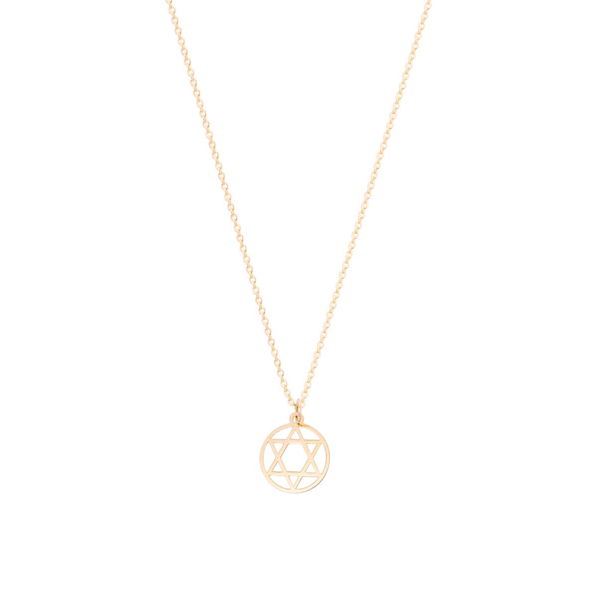 JB JOYAS BARON - Colgante de Oro de 18kt Modelo Estrella de David