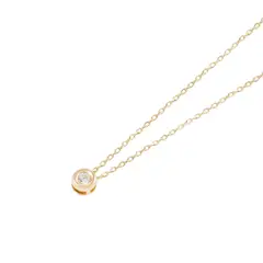 JB JOYAS BARON - Collar Oro Amarillo de 18kt Modelo Punto de luz central