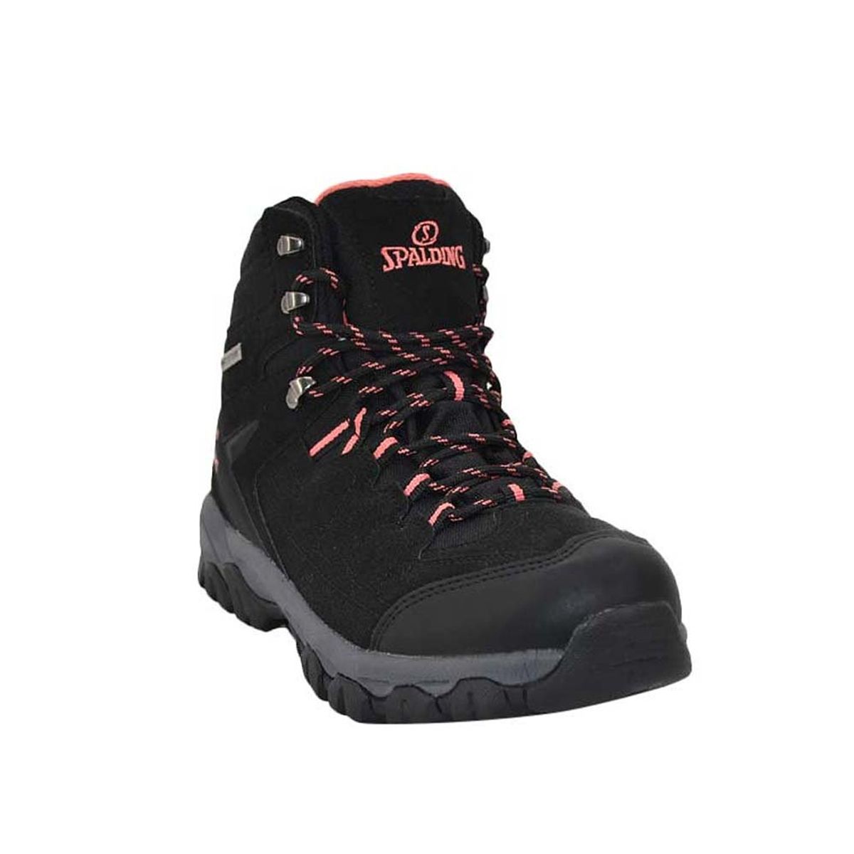 SPALDING - Zapatilla Botín Spalding Mujer High Curt Hiking City Outdoor Negro