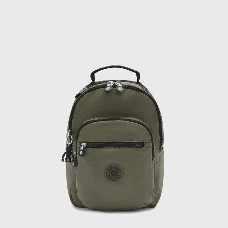 KIPLING - Mochila Seoul S Mujer Verde Kipling