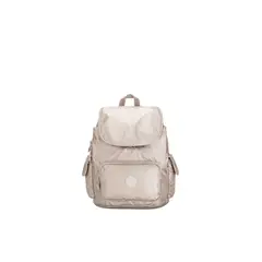 KIPLING - Mochila City Pack S Plateado